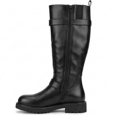 HEAVENLY FEET WOMENS EMILY HIGH LEG BOOT - BLACK